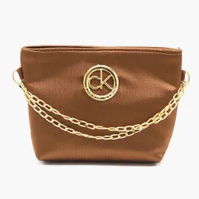 Women's Shoulder Bag - Brown